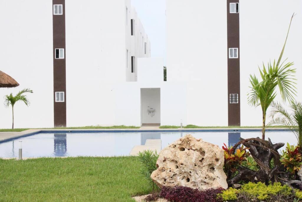 Depa De Playa C/Alberca Cerca De La 5A Avenida Daire Playa del Carmen Dış mekan fotoğraf